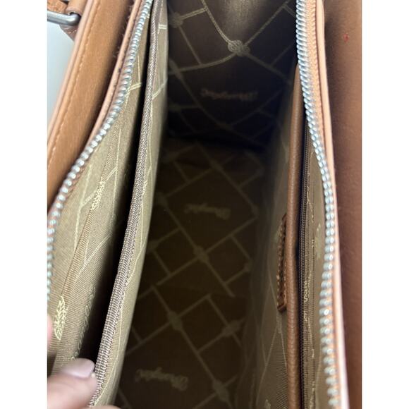 Wrangler Montana West Brown Concho Western Tote Shoulder Bag Large - Picture 5 of 8